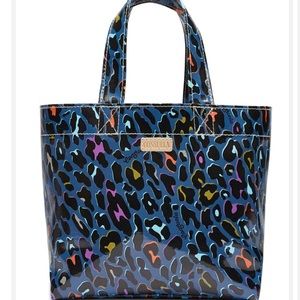 RARE Discontinued Consuela Johnny Blue Jag Multi Mini Grab N Go Tote NWT New